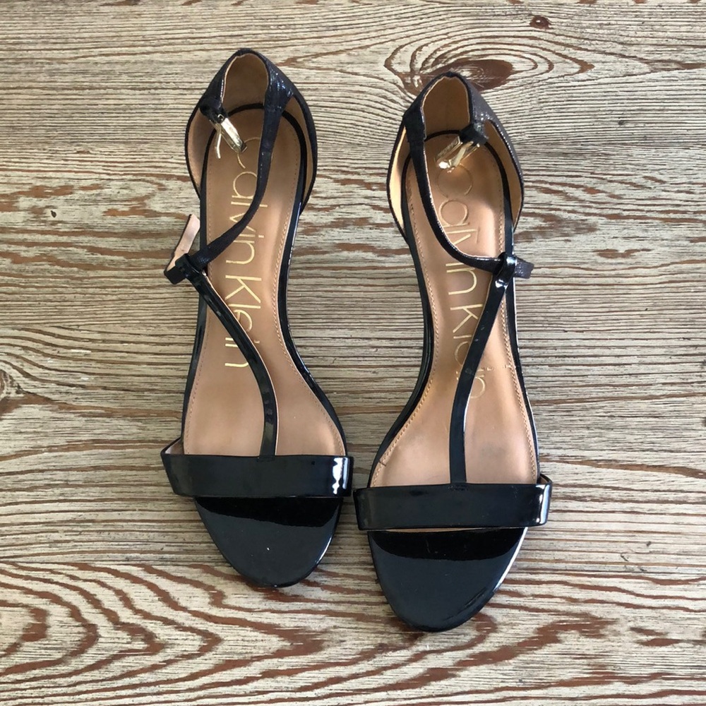 Calvin Klein Stiletto Style Heels Black 9M